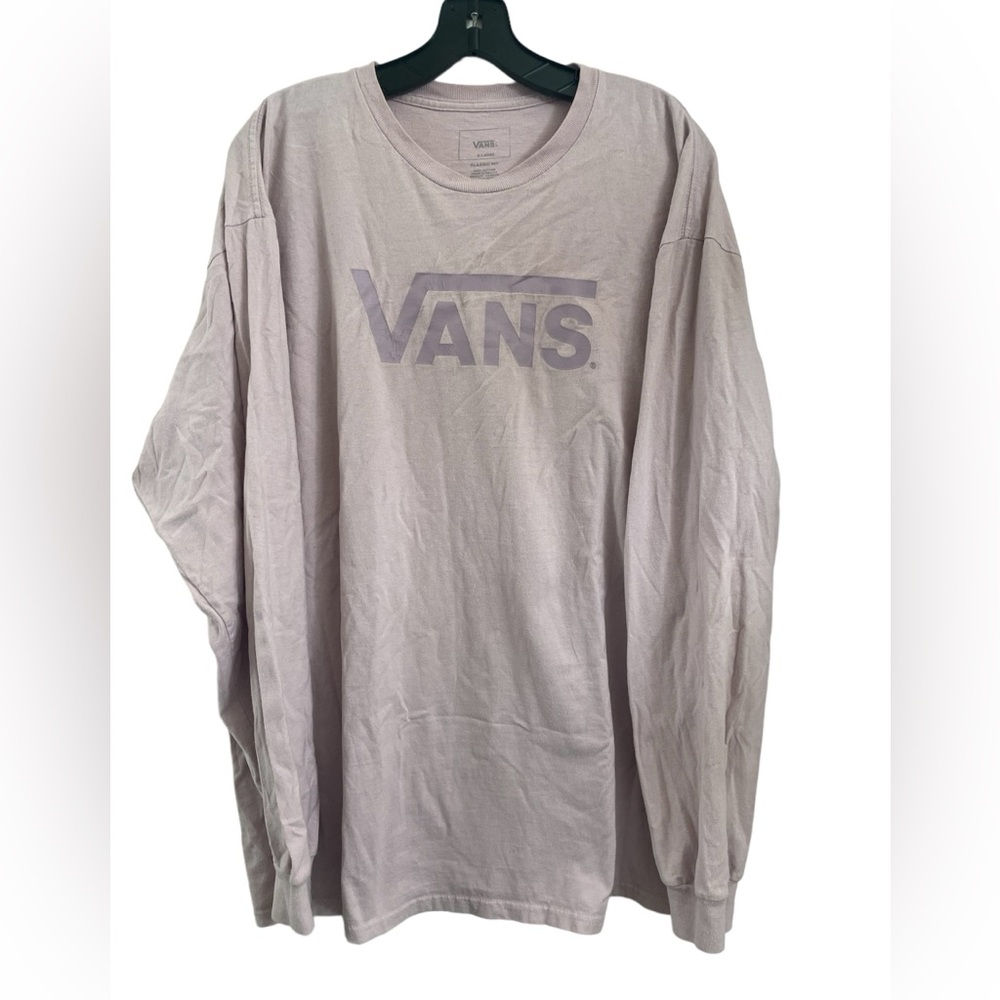 Vans Mens Classic Fit Long Sleeve Crew Neck Pullover Sz(XL)